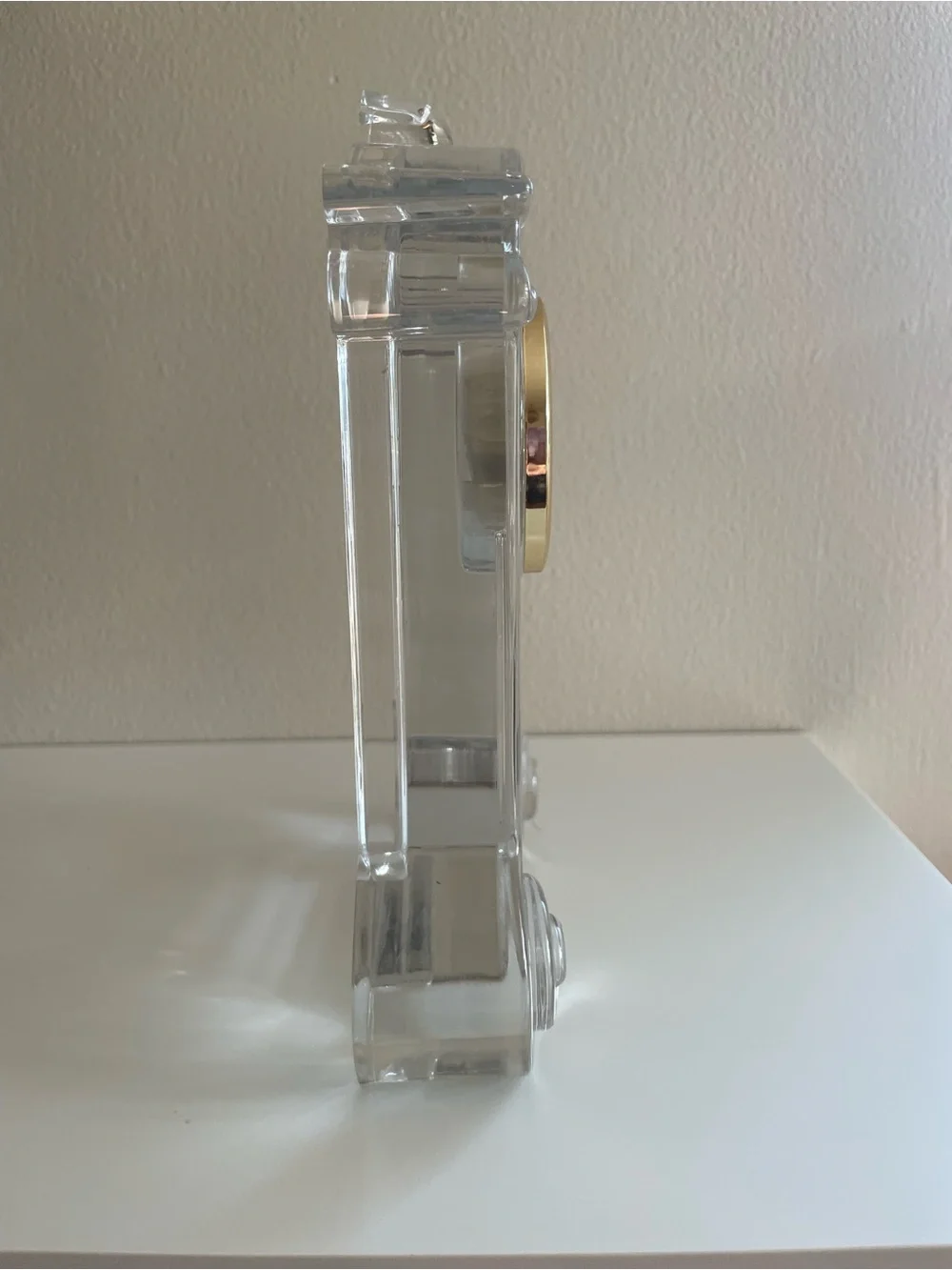 Vintage glass mantel